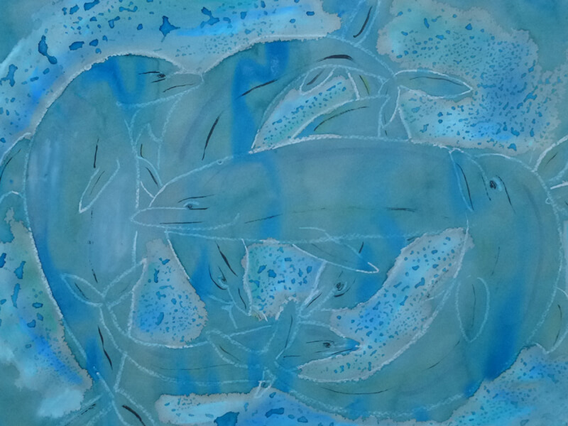 Images of original artworks produced by Ulrike Michal